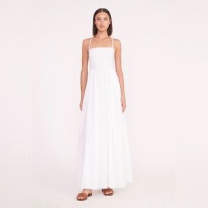 NWT White Staud Courtney Dress
